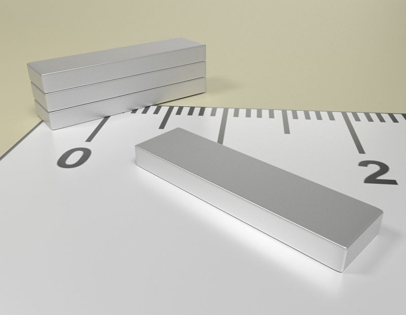 Grade N45H vergoldet 20x Neodym Stabmagnet 1x3mm 
